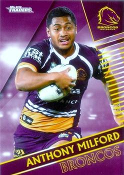 2018 ESP Traders #006 Anthony Milford Front